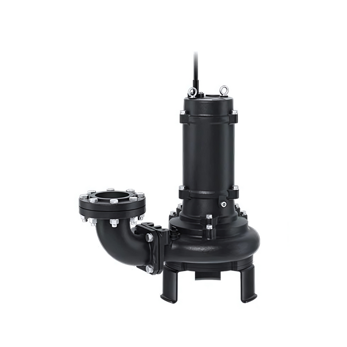Tsurumi CZ Series Submersible Smashing Cutter Pump with Semi-Open Channel Impeller- Three Phase