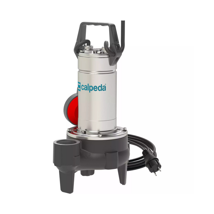 Calpeda GQSM 50 Submersible Drainage & Sewage Pump with Vortex Impeller & Automatic Float Switch