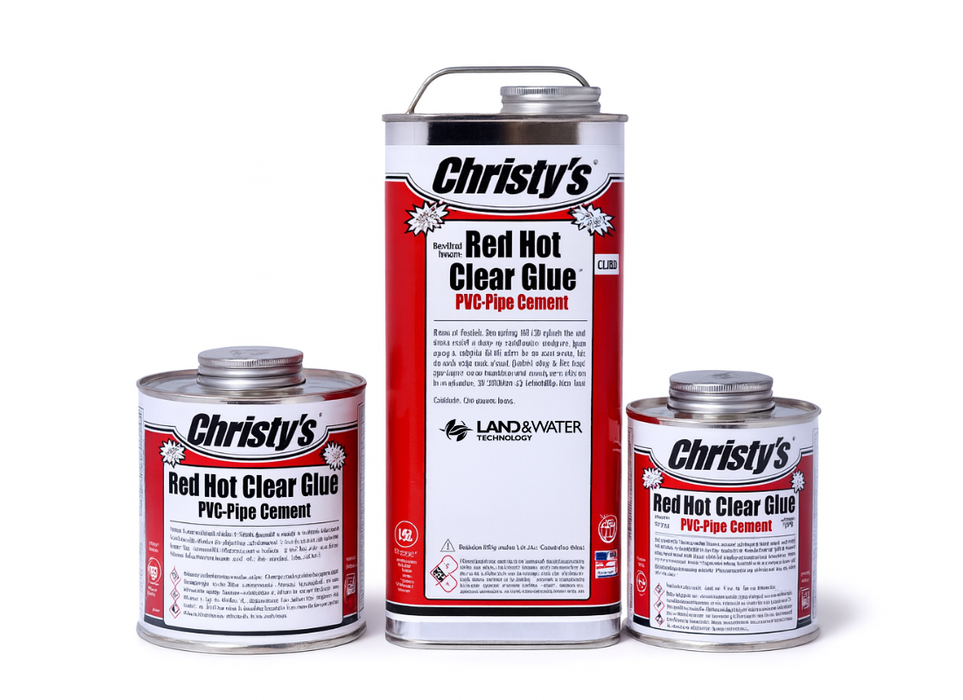 Christy's Red Hot Blue Clear Glue Extra Fast Set with Brush - Perth Metro Only