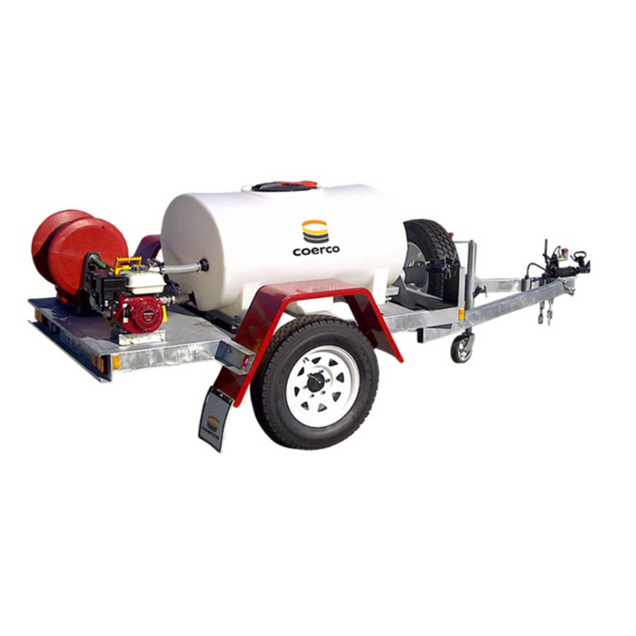 600 Litre Industrial Trailer Firefighting Unit with Aussie Fire Chief Pump (450LPM/750kPa)