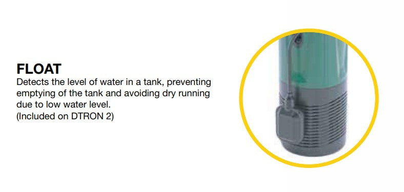 DAB Vertical Float Switch for E.SYBOX Diver 55/120 Submersible Pump with DConnect