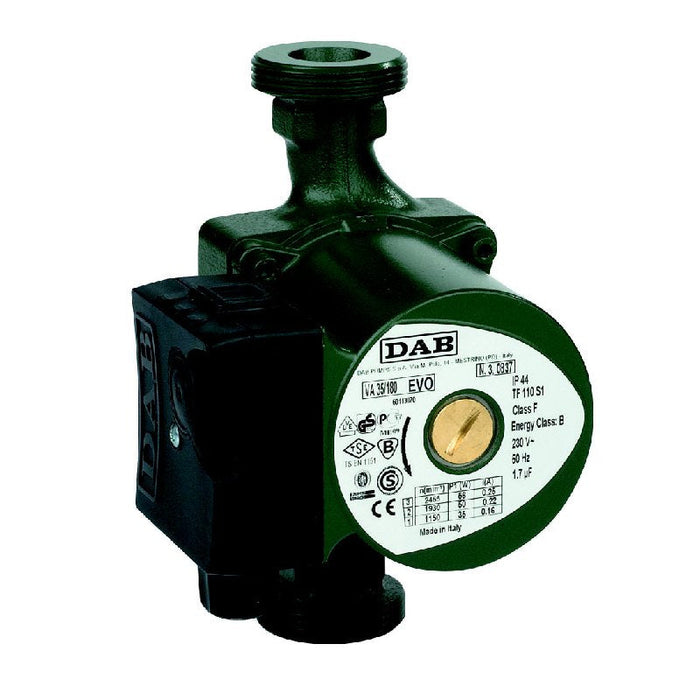 DAB VA55-130 0.70kW 3 Speed Hot Water Cast Iron Circulator Pump (Max 50LPM/54kPa)