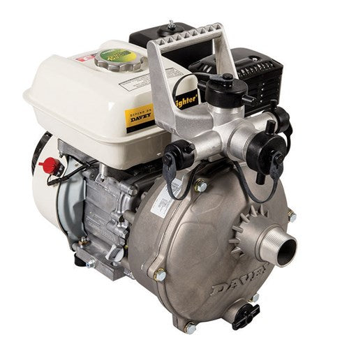 Davey 5150HD 4.8HP 1.5" Single Impeller Firefighting Pump with 3.1L Honda GP 160 Engine (Max 415LPM/650kPa)