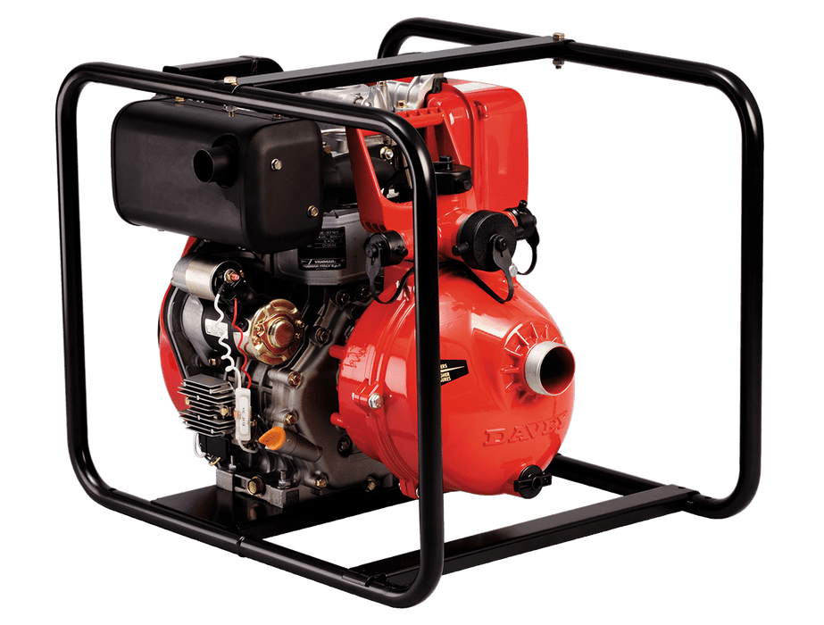 Davey 5210YE/HP 10HP Twin Stage High Pressure Firefighting Pump with 3.5L Yanmar L100N Electric Start Diesel Engine (Max 410LPM/850kPa)
