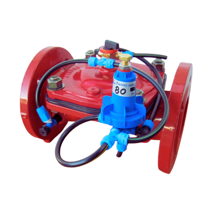 Dorot S100 PS Series Cast Iron Basic Hydraulic Pressure Sustaining Valves with 3-Way Selector