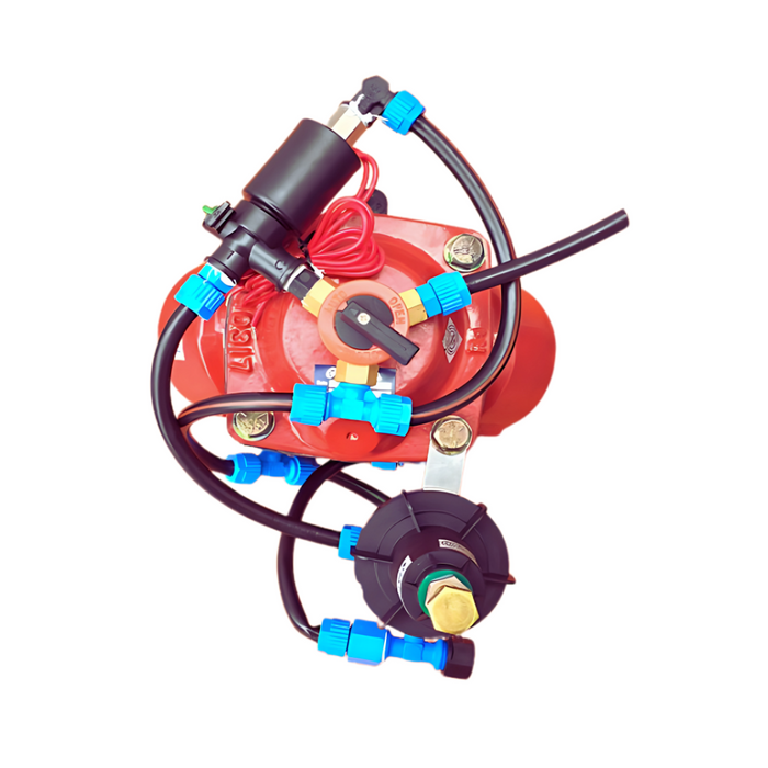 Dorot S100 PR/EL Series Cast Iron Basic Pressure Reducing/Electric 24AC Solenoid Angle Valves with 3-Way Selector
