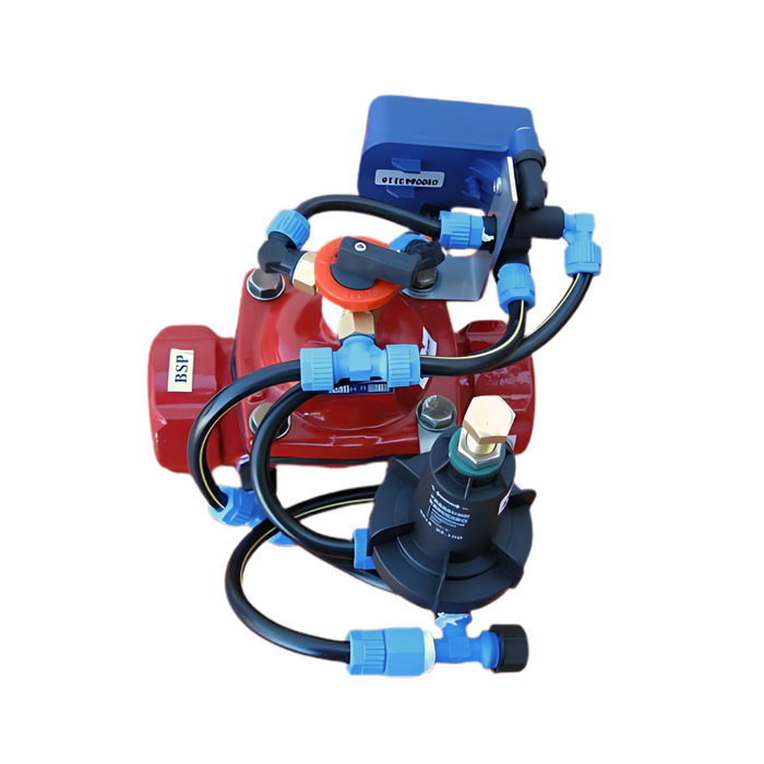 Dorot S100 PR/AQ Series Cast Iron Hydraulic Pressure Reducing/Electric Solenoid Valves with Aquative DC