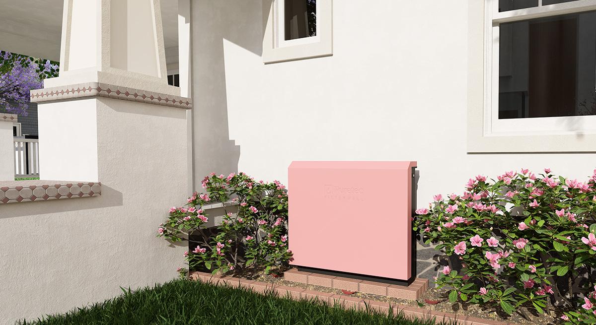 Puretec Filterwall F5 Whole House Filtration System with Plumbed Bypass