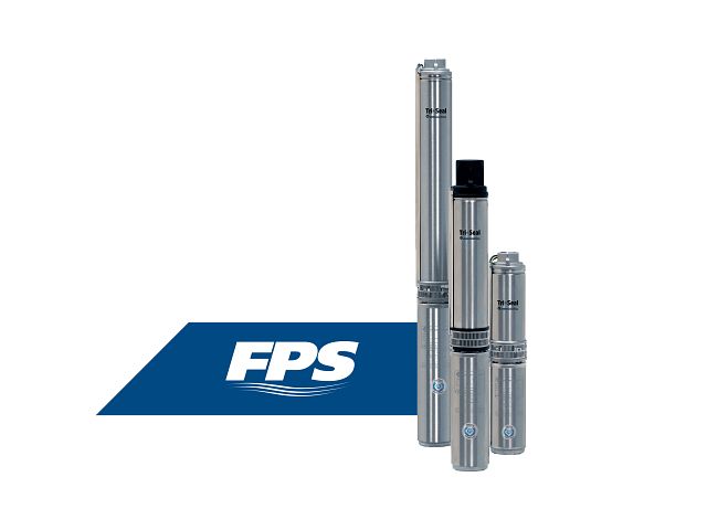 Franklin Electric Tri-Seal FPS4400 6A Series 304ss 4" Submersible Bore Pumps (Max 150LPM)
