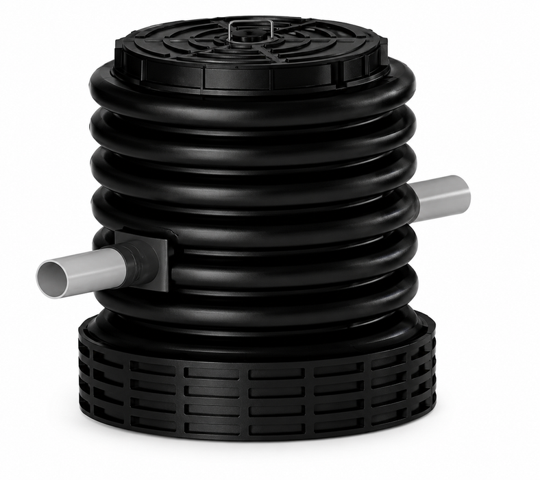 EZGREY GFPRO-A 100L Below Ground Grey Water Reuse System for Blocks More than 400sqm (100mm Inlet)