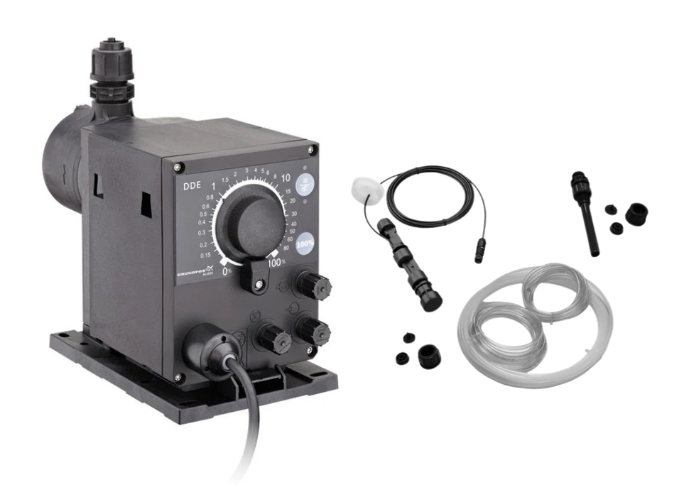 Grundfos DDE (S)-PR Series Diaphragm Dosing Pump with Pulse Input Control