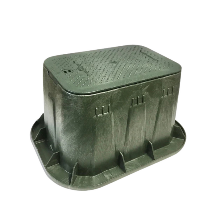 HR 1419 -12VBOLNBB Commercial Rectangular Large Valve Box with Broad Base Lip (302mm Wide x 435mm Long x 315mm Deep) - PERTH PICKUP ONLY