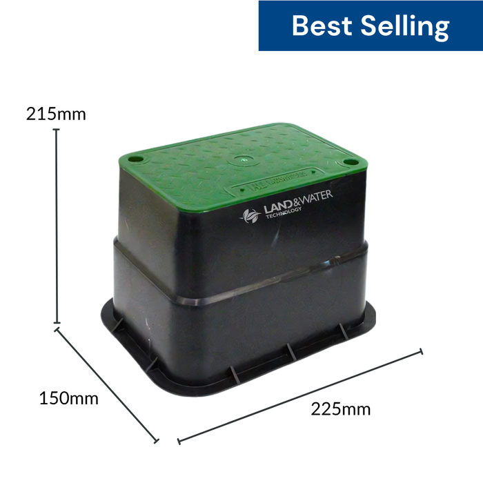 HR 906VB Residential Tall Rectangular Valve Box (150mm Wide x 225mm Long x 215mm Deep)