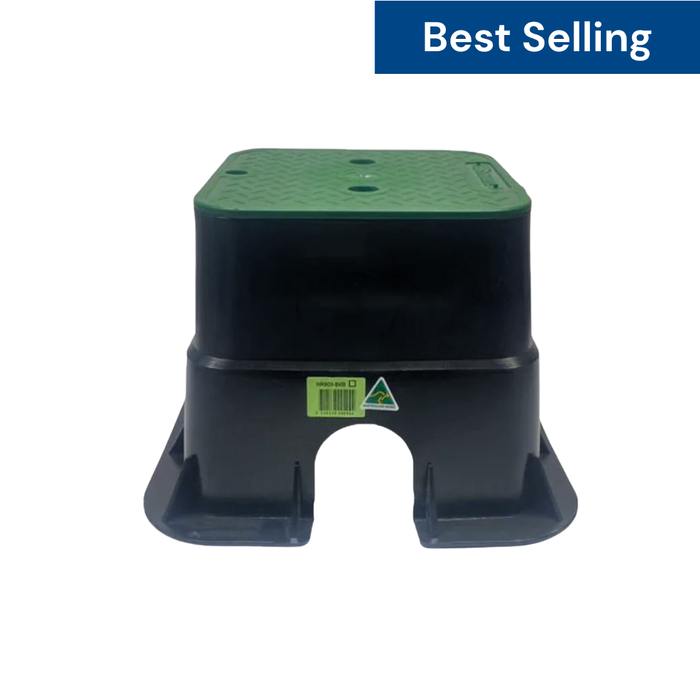 HR 909VB Commercial Square Valve Box (215mm Top x 260mm Deep)