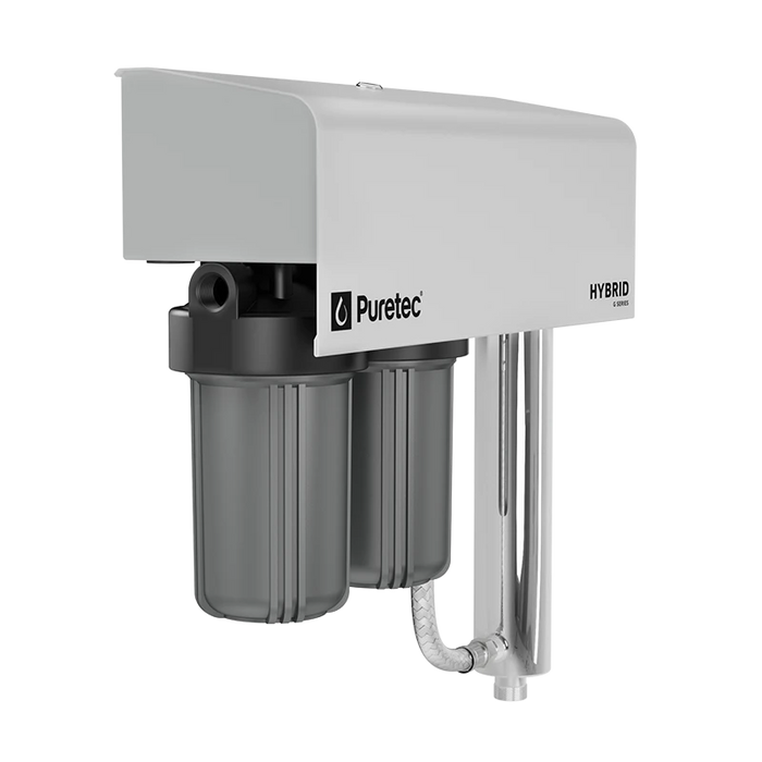 Puretec Hybrid G6 Dual Stage Ultraviolet 10" x 4.5" Water Filtration System (75 LPM)