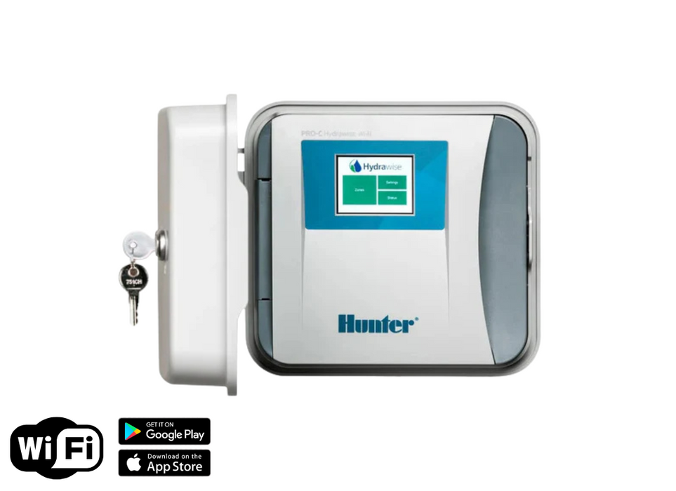 Hunter HPC Hydrawise™ 4 Station Next Generation Modular WIFI Irrigation Controller and Modules (Expandable to 23 Stations)