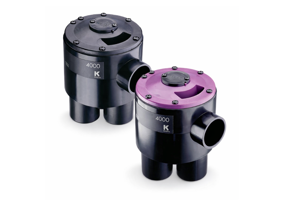 K-Rain 4000 Series 25mm Hydro Indexing Valves – Multi-Zone Sequencing Automatic Greywater Valve (2 to 6 Outlets)