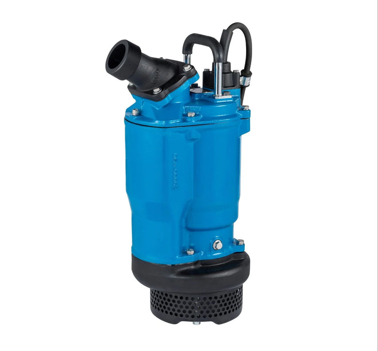 Tsurumi KTZ Series Submersible High Head Heavy Duty Drainage Pump with High-Chromium Cast Iron Impeller - Three Phase