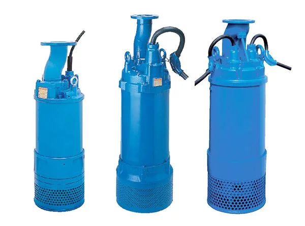 Tsurumi LH Series Submersible Cast Iron Drainage Pump - Three Phase