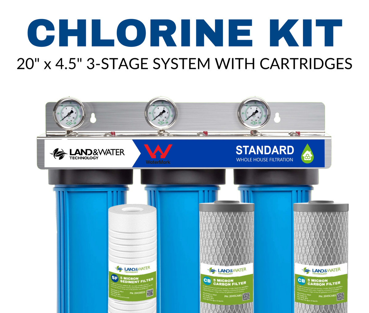 3-Stage Whole House Water Filter System | Shop Online