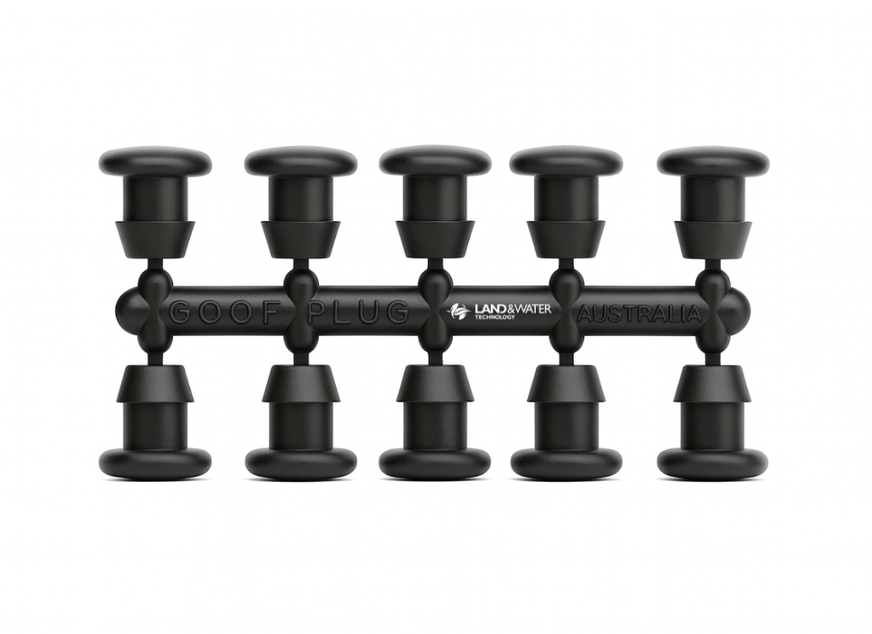 Low Density Poly Goof Plugs 4mm Racks of 10