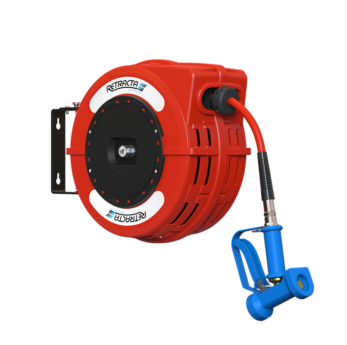Macnaught Retracta C1 Compact 12mm Hot Water Auto-Wind Hose Reel (12m)