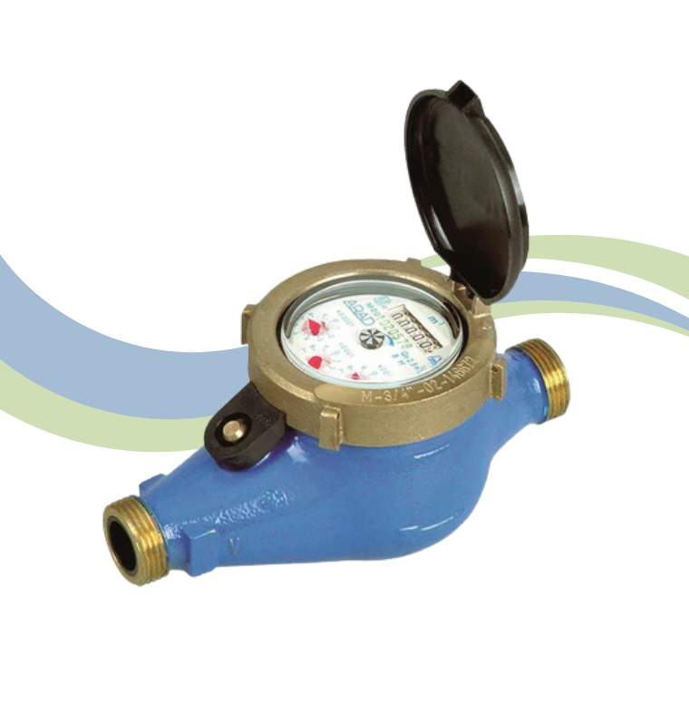 Multi-Jet Inline Threaded Water Meters