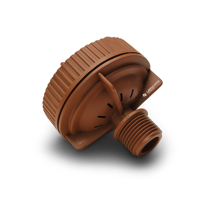 Netafim 15mm Brown Flushing Valve for Dripline Irrigation Systems