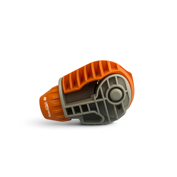 Netafim 16/17mm Manual End Line Flushing Valve - Orange Nut