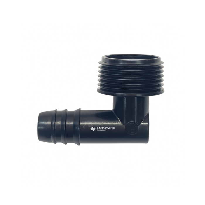 Netafim 16mm Barbed Elbow with 3/4" BSP Male Thread