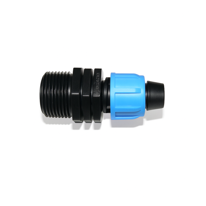 Netafim 16mm Nut Twist Lock Adapter for Thin Wall Driplines