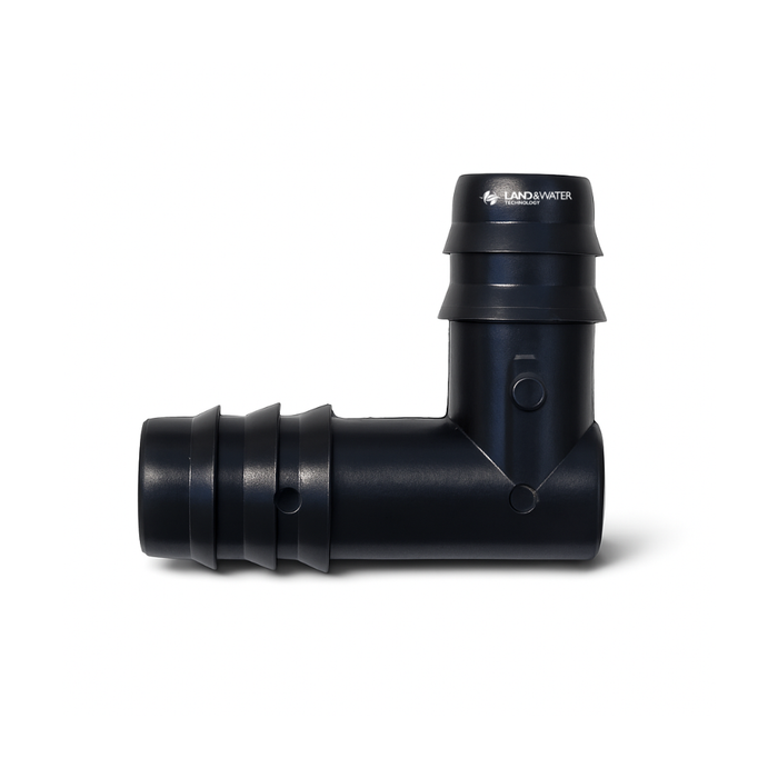 Netafim 16mm Triple Barbed Elbow for Dripline