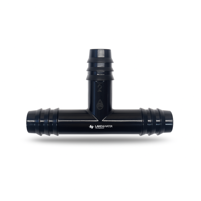 Netafim 16mm Triple Barbed Tee for Dripline