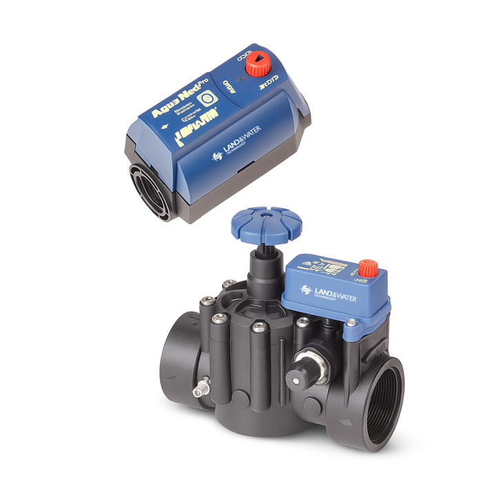 Netafim Aquanet Plus AC/DC Low Energy Solenoid Valves with Flow Control