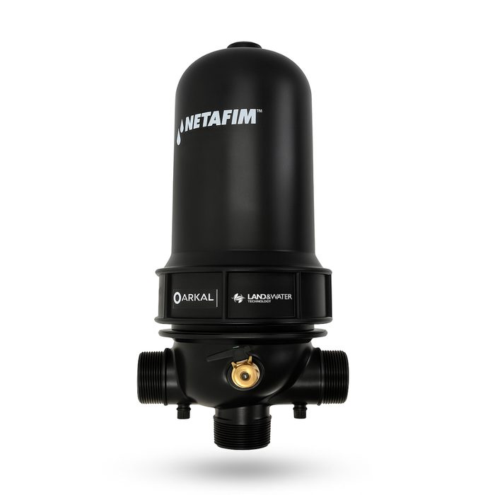 Netafim Arkal 50mm Leader Straight/Angle Manual Irrigation Disc Filters (Max 8 Bar)