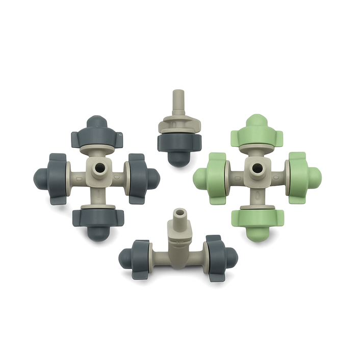 Netafim Coolnet Pro Upside-Down Overhead Greenhouse Mister Sprinkler (Head Only)