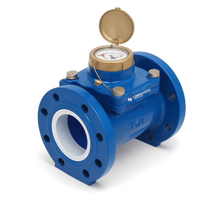 Netafim IRT Series Paddle Wheel Water Meters for Dirty Water (80-250mm Flanged)