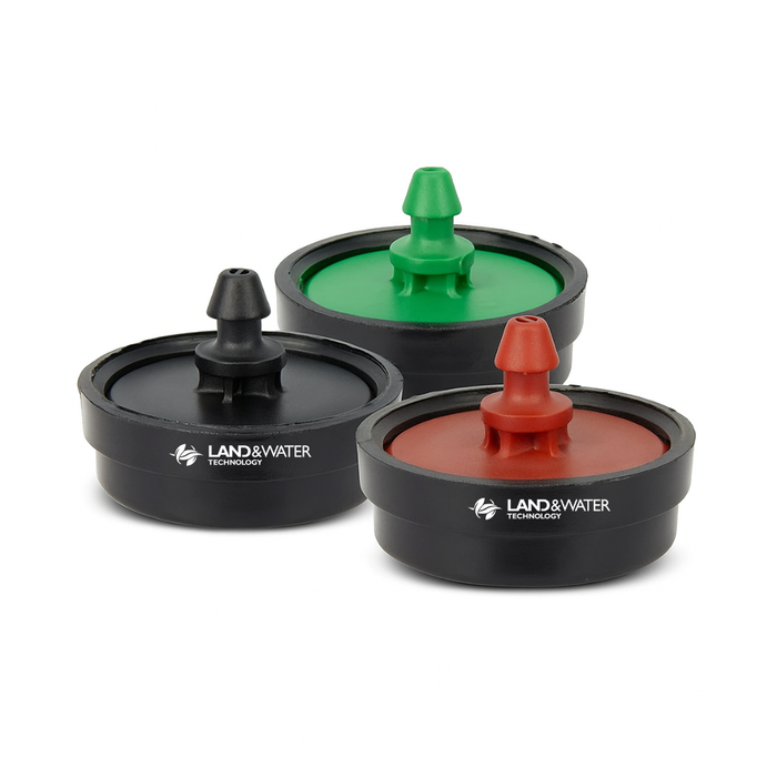 Netafim PC Pressure Compensating Standard Flat Outlet Barb Dripper (Working Pressure 0.5 - 4.0 Bar)