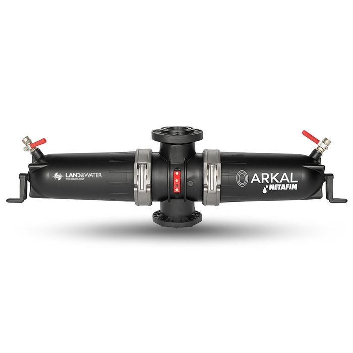 Netafim Arkal 100mm Semi Automatic Twin Check Screen Filters with 2500cm² Filtration Area