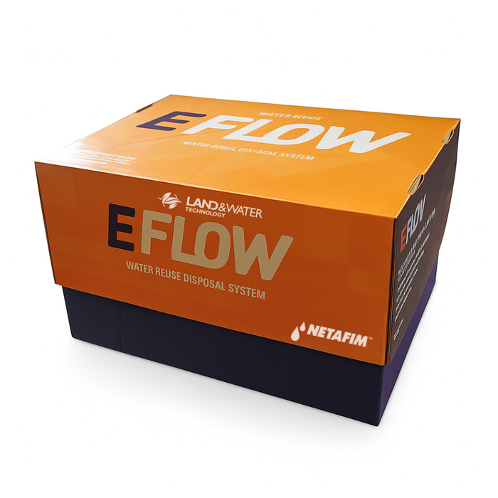 Netafim Unibioline Eflow 16mm AS XR Greywater Subsurface Dripline Irrigation Kit (Anti-Siphon) for Flat Areas