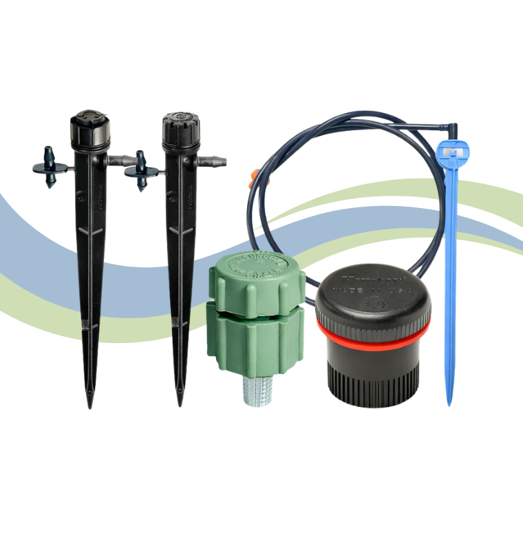 Spray Stakes and Pot Irrigation