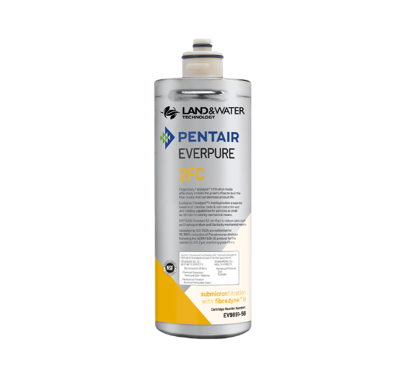 Pentair Everpure HiFlo 2FC 0.2 Micron Replacement Filter Cartridge