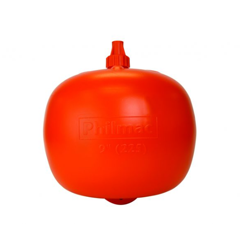Philmac Orange Plastic Single Float