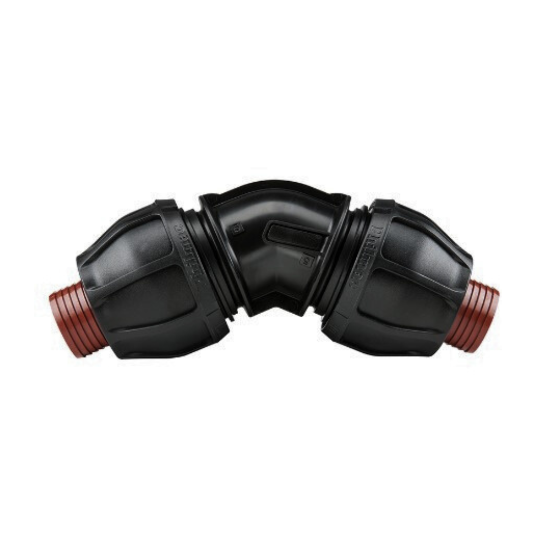 Philmac Rural 45° Elbow for Redline Poly Pipe | Shop Online