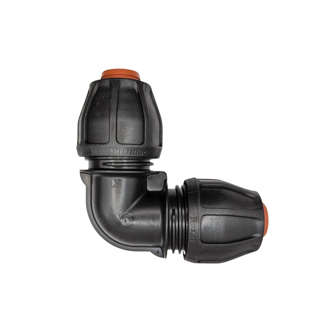 Philmac Rural 90° Elbow for Redline Poly Pipe