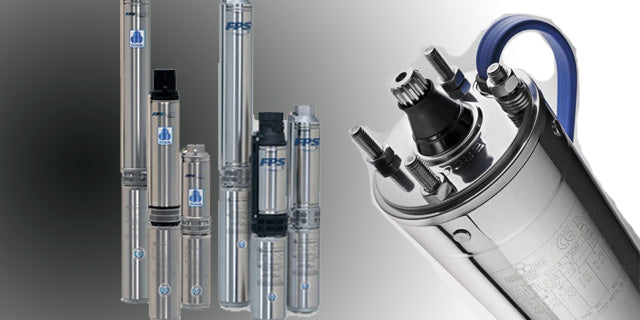 Franklin Electric Tri-Seal FPS4400 6A Series 304ss 4" Submersible Bore Pumps (Max 150LPM)