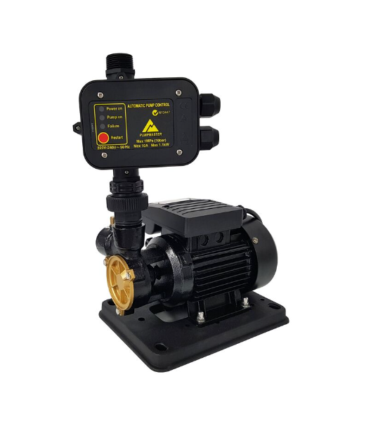 Pumpmaster TT45C 0.37kW Electrophoretic Coated Pressure Pump with Heavy-Duty Brass Impeller (Max 40LPM/350kPa)