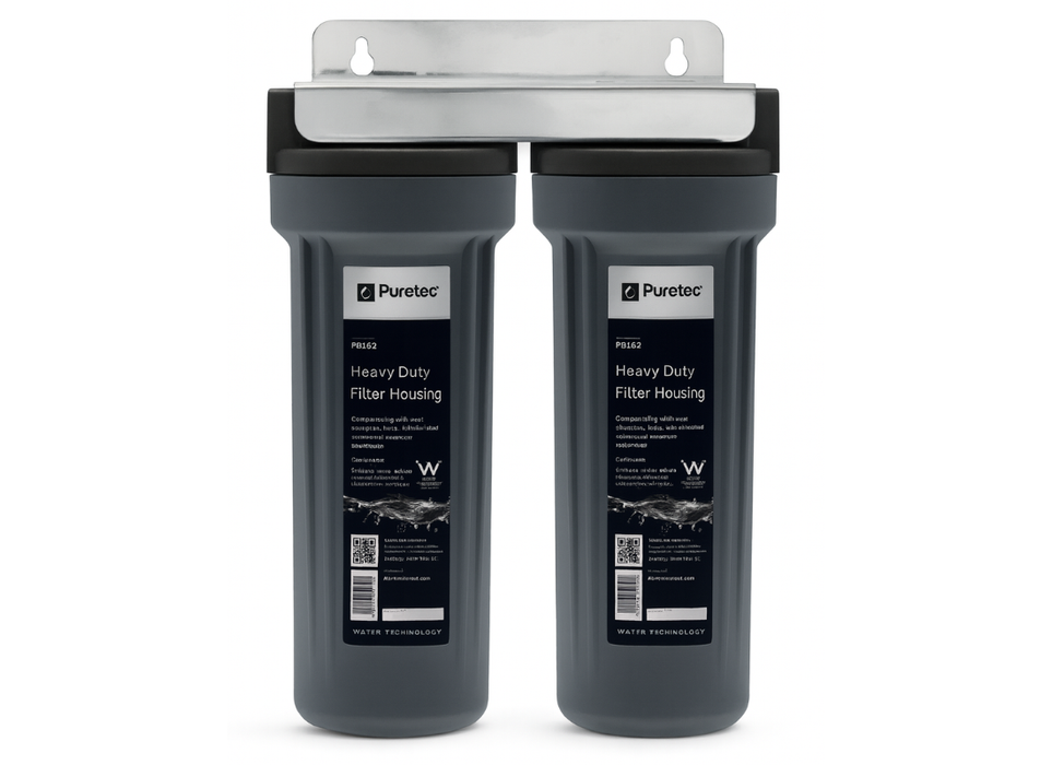 Puretec CD13 Series Twin Undersink Housing Filter System (38 LPM)