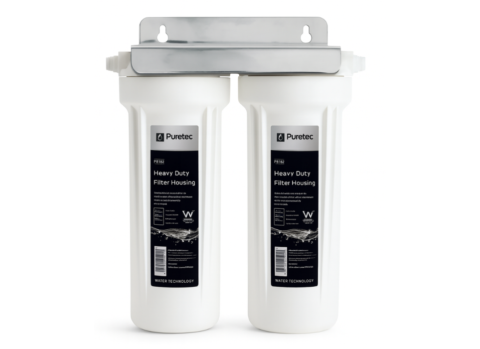 Puretec CD13 Series Twin Undersink Housing Filter System (38 LPM)