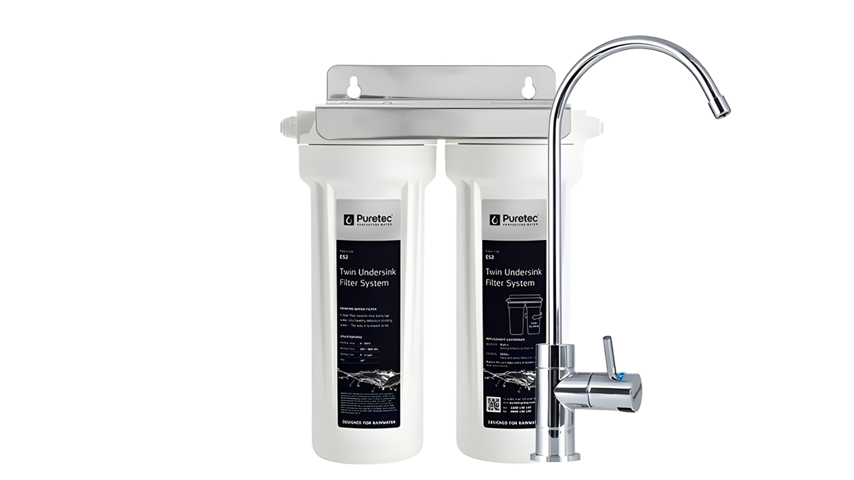 Puretec Ecotrol ES2 Dual Undersink Water Filter System (4 LPM)